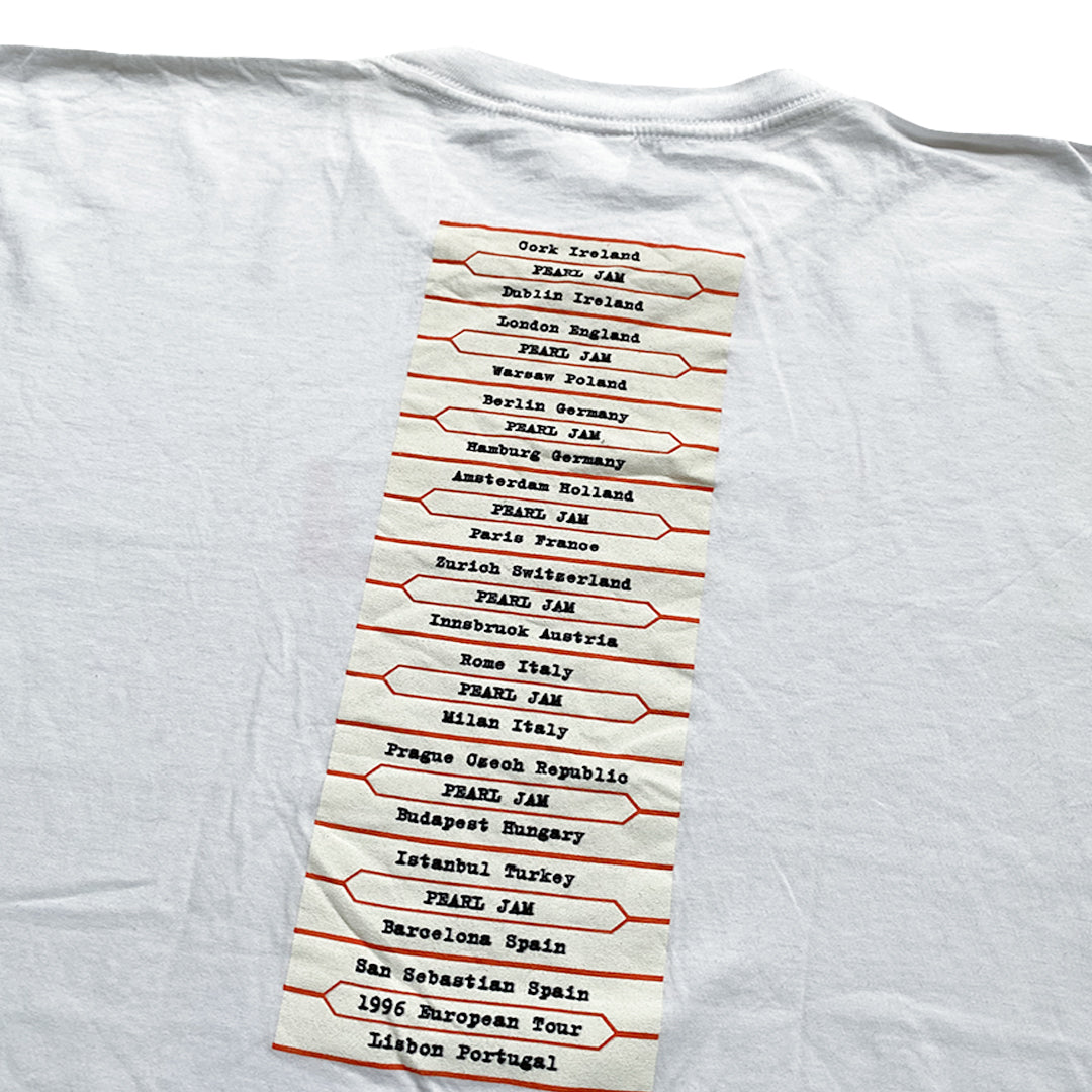 Tournée européenne « No Code » de Pearl Jam 1996